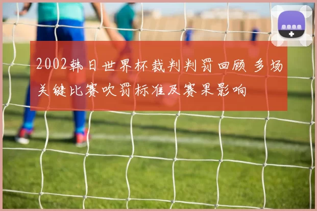 2002韩日世界杯裁判判罚回顾 多场关键比赛吹罚标准及赛果影响